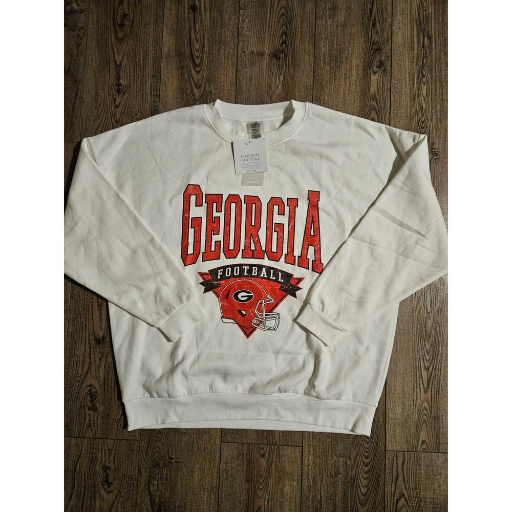 Georgia Bulldogs Gameday Couture Sweatshirt Women's Size L